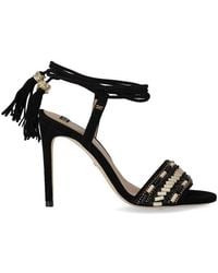 Elisabetta Franchi - Ankle Strap Heeled Sandal - Lyst