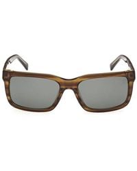 Timberland - Rectangular Frame Sunglasses - Lyst