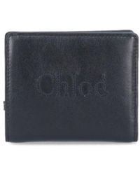 Chloé - Sense Compact Bi-fold Wallet - Lyst