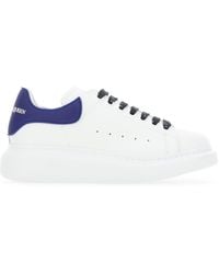 alexander mcqueen leather platform sneakers sale
