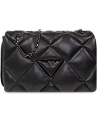 Emporio Armani - Quilted Shoulder Bag - Lyst