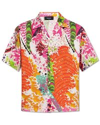 DSquared² - Patterned Shirt, - Lyst