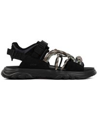 Dior H-town Sandals Shoes - Black