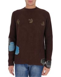 yeezy ribbed distressed sweater