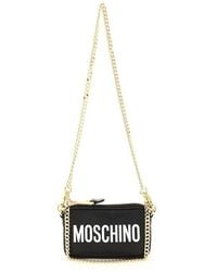 Moschino Micro Bag With Logo - Multicolour