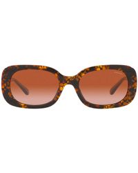 COACH - Rectangle Frame Sunglasses - Lyst