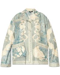 Versace - Barocco Sea Button-up Shirt - Lyst