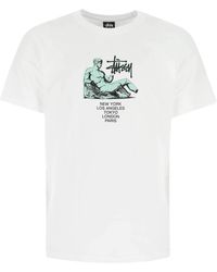 stussy mushroom tshirt
