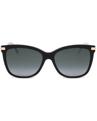 Jimmy Choo - Steff Cat-eye Frame Sunglasses - Lyst