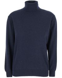Brunello Cucinelli - Long-Sleeved Turtleneck Jumper - Lyst