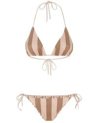 Fendi - Reversible Lycra Bikini - Lyst