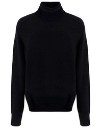 Chloé - Logo Embroidered Knit Jumper - Lyst