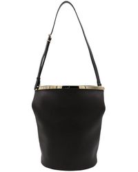 Tod's - Logo Embossed Bucket Bag - Lyst