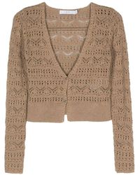 IRO - Knitted Button-up Cardigan - Lyst