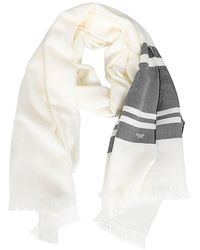 Weekend by Maxmara - Butterfly Patterned Fringed Edge Stole - Lyst