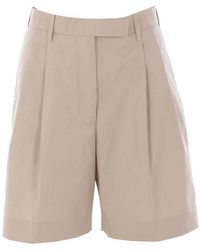 Thom Browne - High-Waisted Thigh-Length Shorts - Lyst