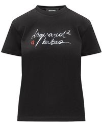 DSquared² - T-Shirt With Logo - Lyst