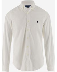 Polo Ralph Lauren Oxford Slim-fit Shirt - White