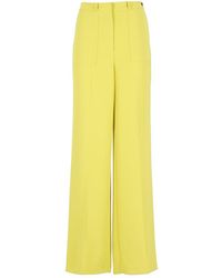Elisabetta Franchi - Trousers Yellow - Lyst