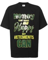 Vetements - Money T-shirt - Lyst