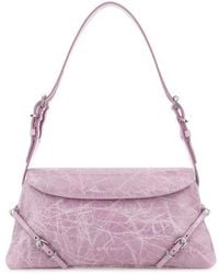 Givenchy - Lilac Leather Pã¢Â‚¬Â„¢Tit Voyou Shoulder Bag - Lyst