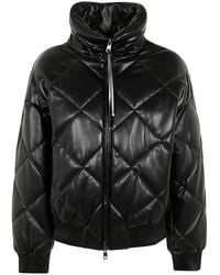 Emporio Armani - Quilted Jacket - Lyst