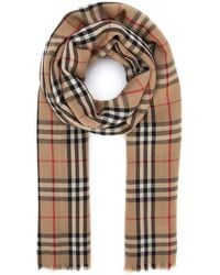 Burberry - Giant Vintage Check Scarf - Lyst