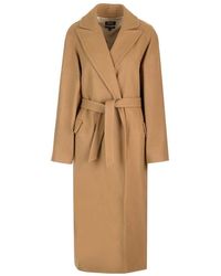 A.P.C. - Raglan Shoulders Midi Coat - Lyst