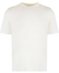 Jil Sander - Cotton Crew-Neck T-Shirt - Lyst