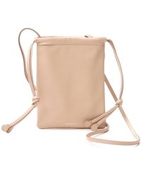 Burberry Logo Pouch - Natural