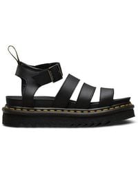 Dr. Martens - Buckled Open Toe Sandals - Lyst