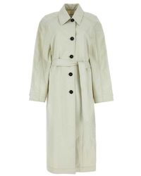 Low Classic - Oversized Belted Trench Coat - Lyst