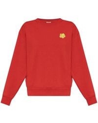 KENZO - Sweatshirt With Embroidered Logo - Lyst