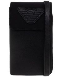 Emporio Armani - Strapped Wallet From The 'sustainable' Collection - Lyst