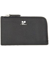 Courreges - Zippered Card Holder - Lyst