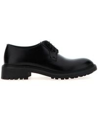 Saint Laurent - Antoine Round Toe Lace-Up Shoes - Lyst