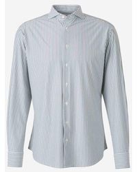 Traiano - Striped Pattern Shirt - Lyst