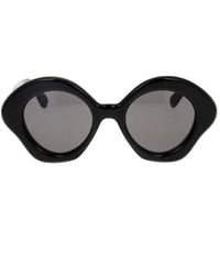 Loewe - Curvy Cat Eye Frame Sunglasses - Lyst