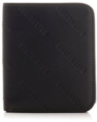 Balenciaga - Black Leather Card Holder - Lyst