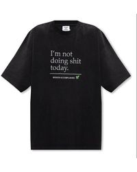 Vetements - Slogan Printed Oversize T-shirt - Lyst
