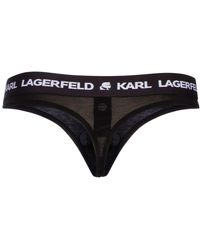 Karl Lagerfeld - Logo Detailed Briefs - Lyst