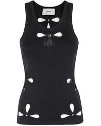 Coperni - Petal Embroidered Tank Top - Lyst