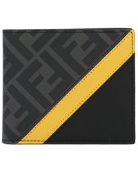 Fendi Romano Wallet in Black for Men Mens Accessories Wallets and cardholders 