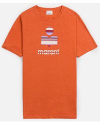 Isabel Marant - Logo Printed Short-sleeved T-shirt - Lyst