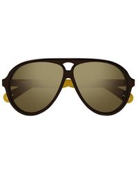 Chloé - Aviator Framed Sunglasses - Lyst