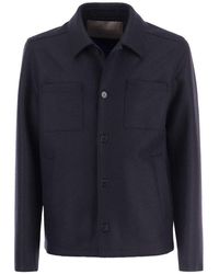 Herno - Wool Shirt Coat - Lyst