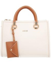 Liu Jo - Logo Lettering Handbag - Lyst