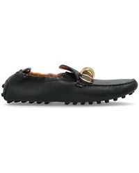Tod's - Ring Embellished Slip-On Loafers - Lyst