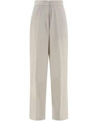 Fabiana Filippi - Straight-leg Tailored Pants - Lyst