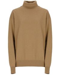 Dries Van Noten - High-Neck Cashmere Sweater - Lyst